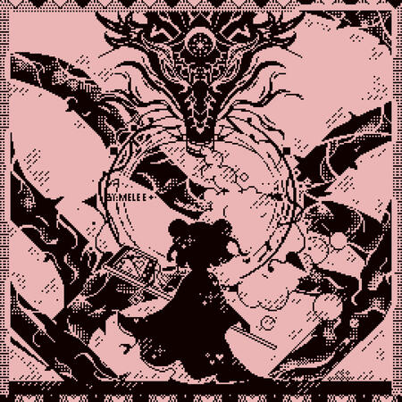 Dragon with Character 1bit